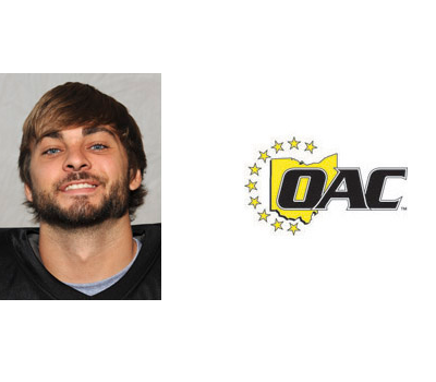 Senior Chad Coward named OAC Defensive Player of the Week